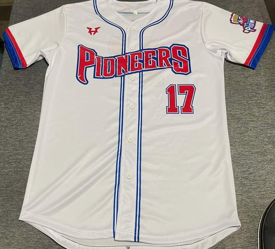 Game worn Pios jersey white