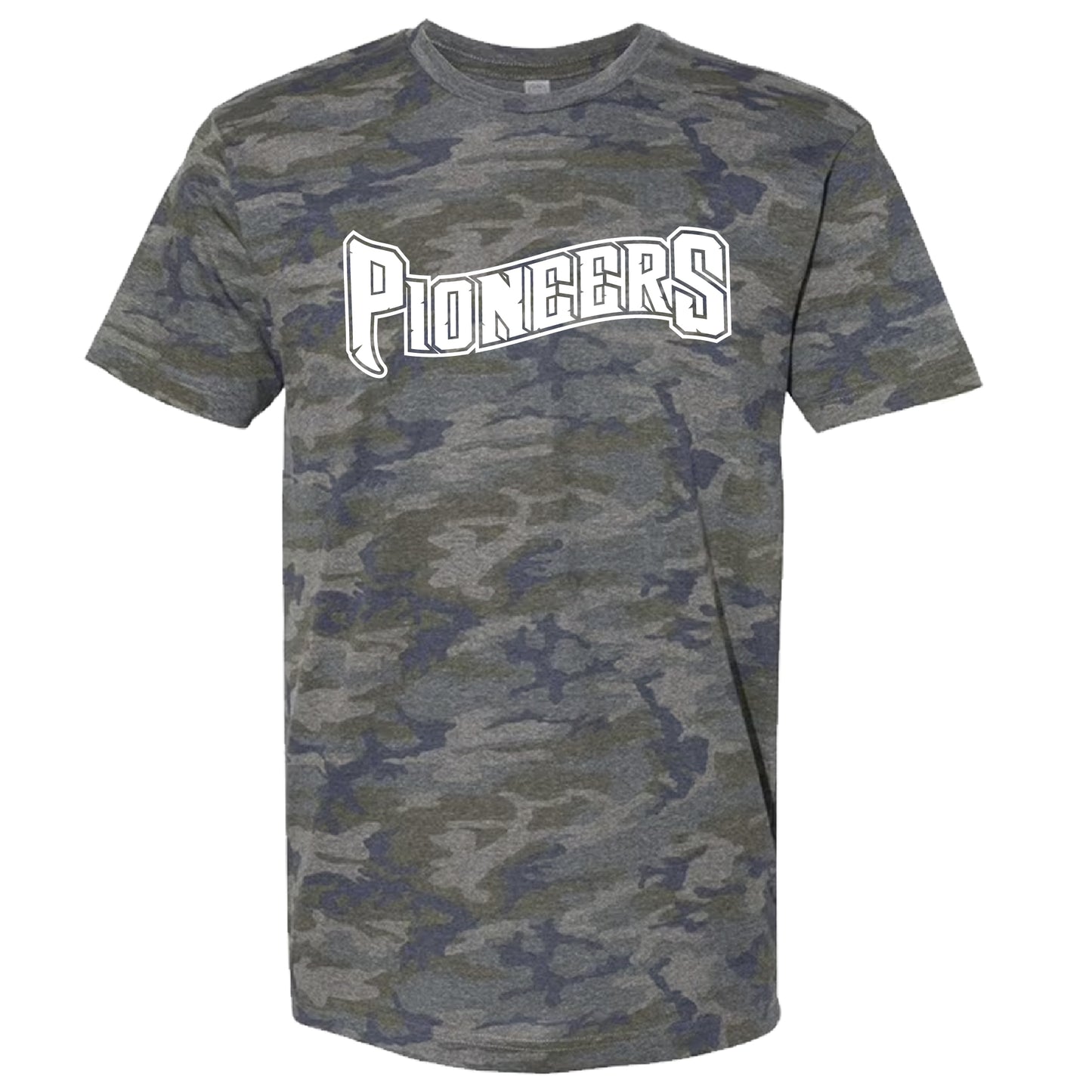 Adult Pios Script Camo t-shirt (Copy)