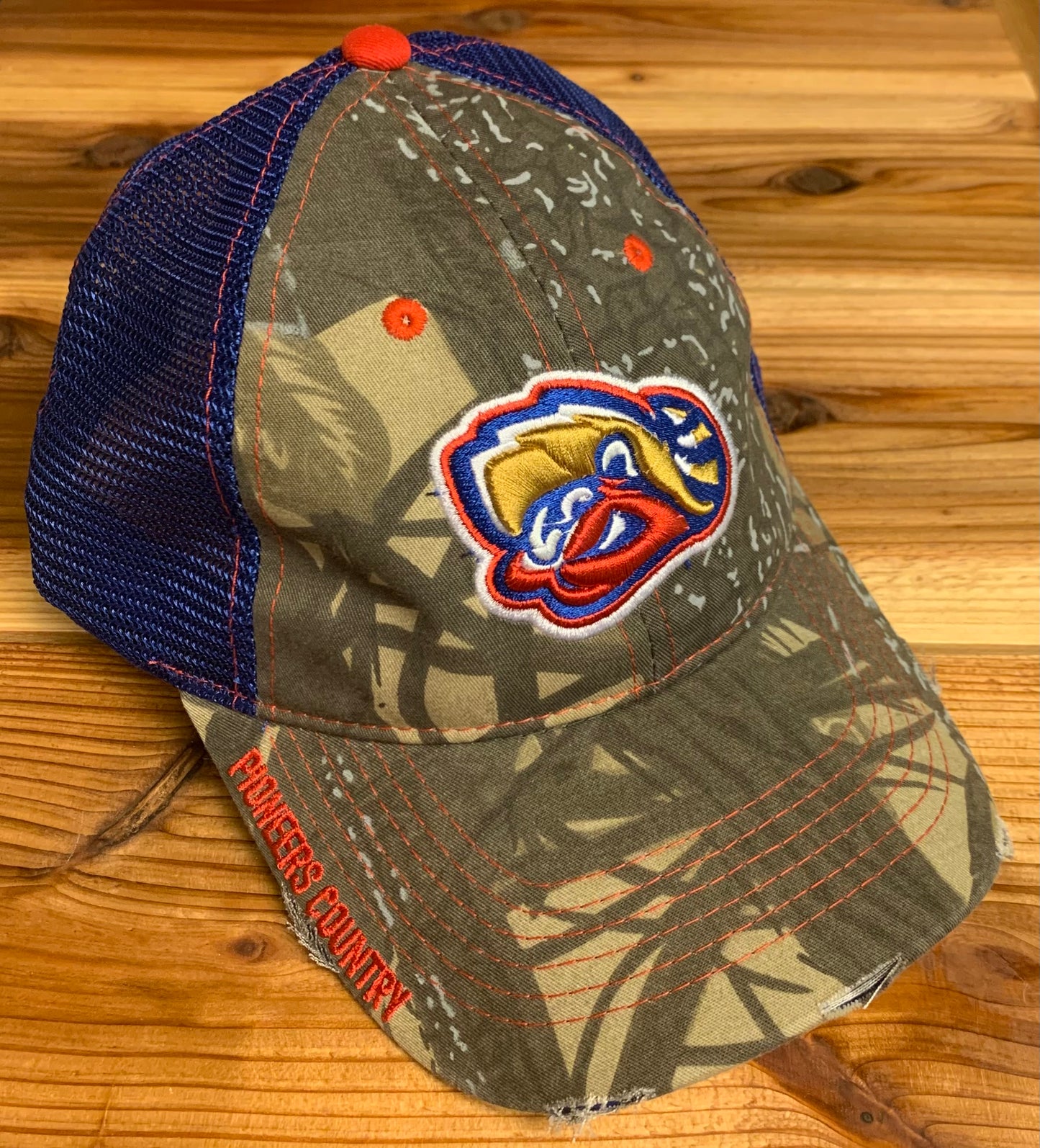 Blue/Camo Hiram Trucker Hat