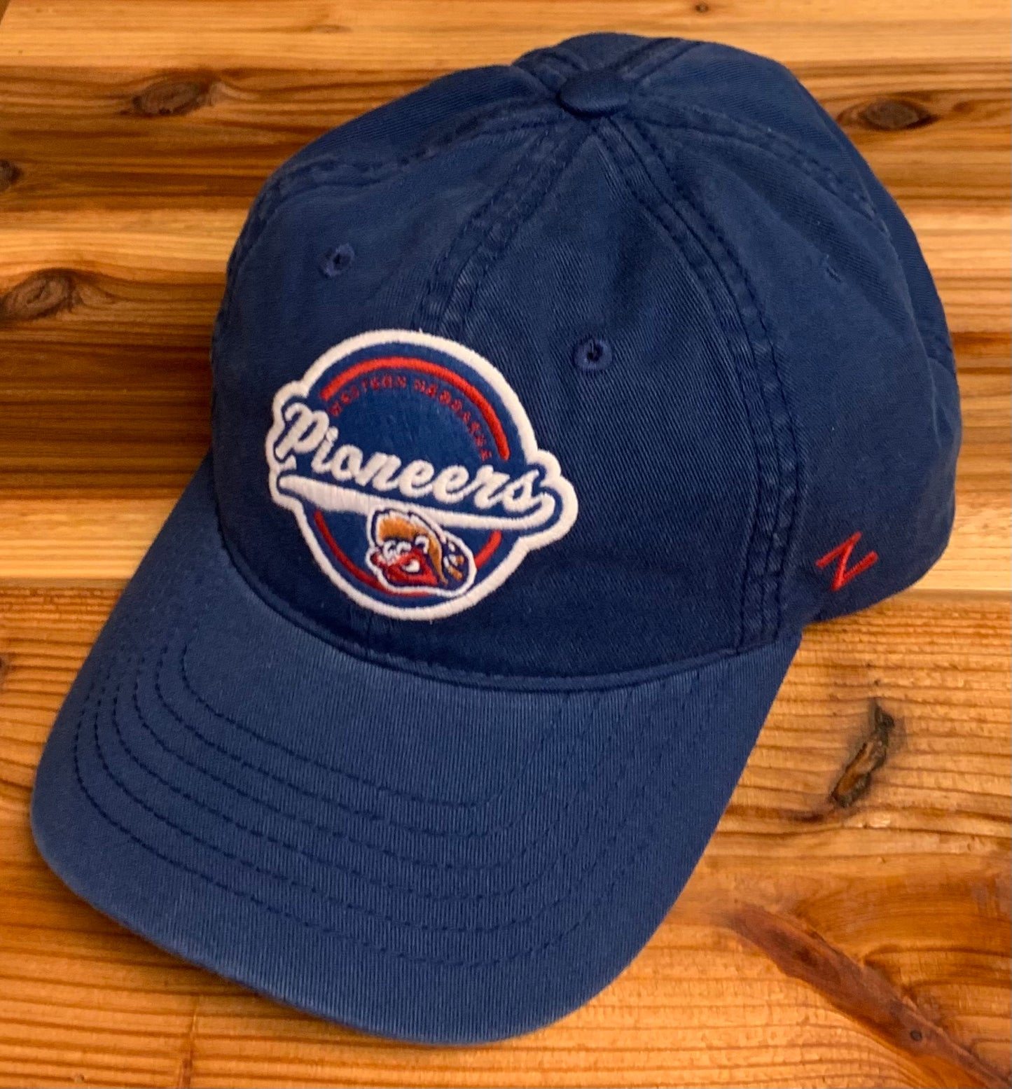 Blue Round Logo Dad Adjustable Cap