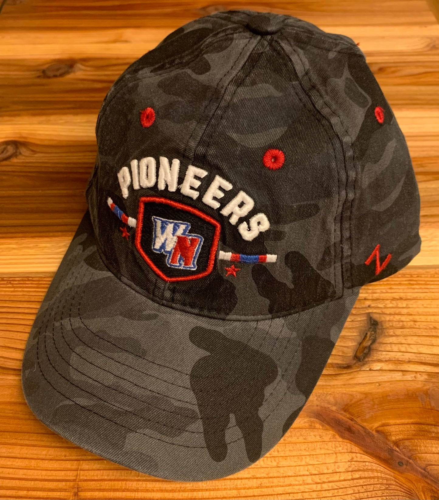 Pios Grey Camo Adjustable Hat