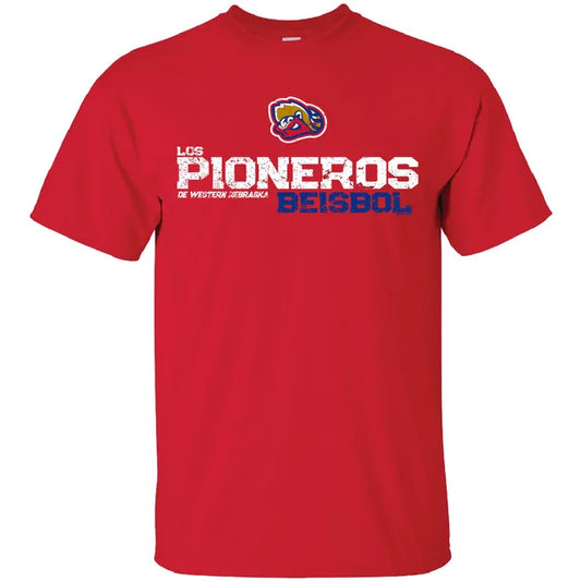 Los Pioneros Red T-shirt