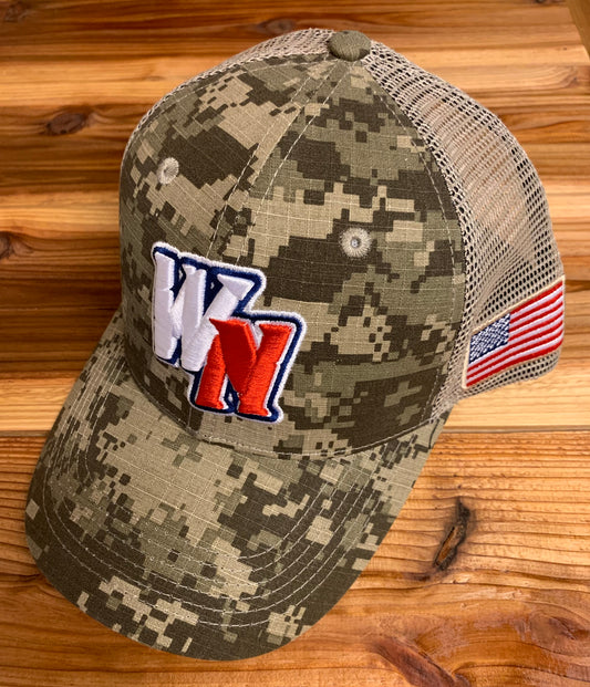 WN Military Camo Hat